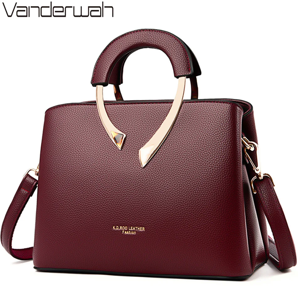 Luxury Bags Storage - GENUINE VANDERWAH High Quality Pu Leather