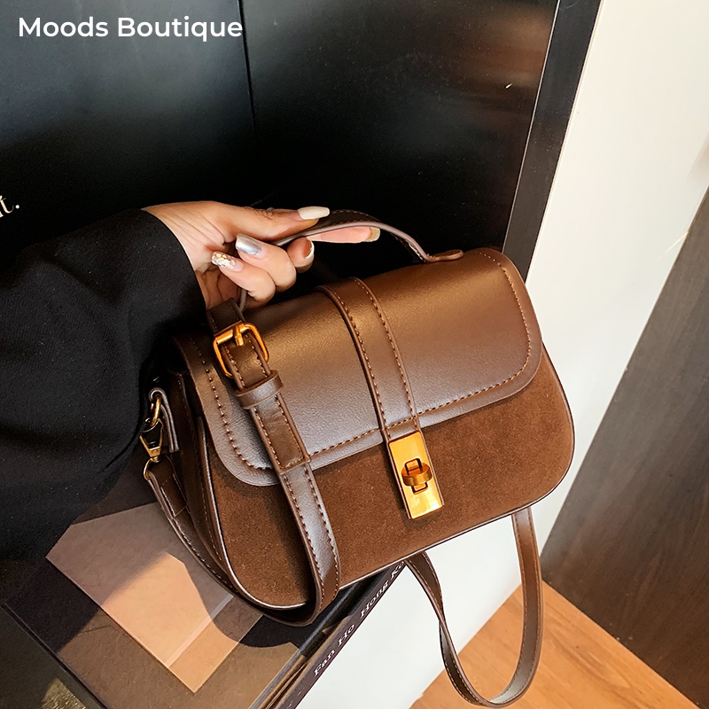 Luxury Bags Consignment - Branded Mini Square Flap Cross Body