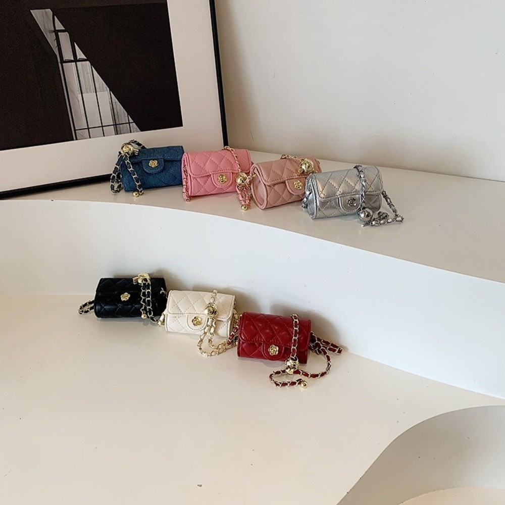 Luxury Bags White - Fahsion Mini Shoulder Bag PU Leather
