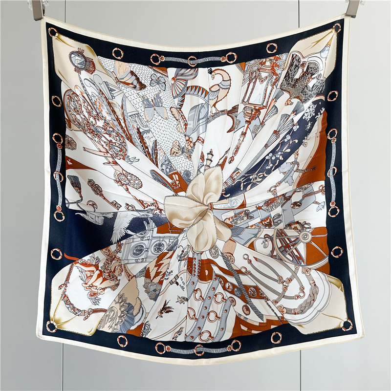 Luxury Bags Design - Summer Silk Scarf Women Soft Shawls