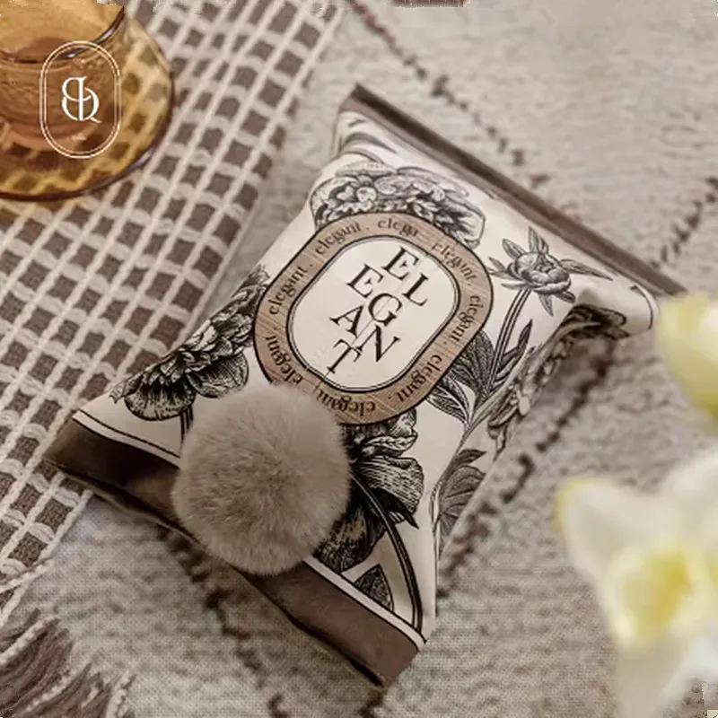 Luxury Bags Hand Painted - Retro Style Light Luxury Tissue Box,