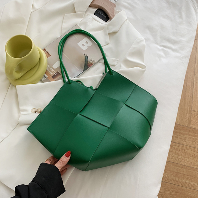 Luxury Bags Collection - Luxury Large Tote Bag Women Rhomboid