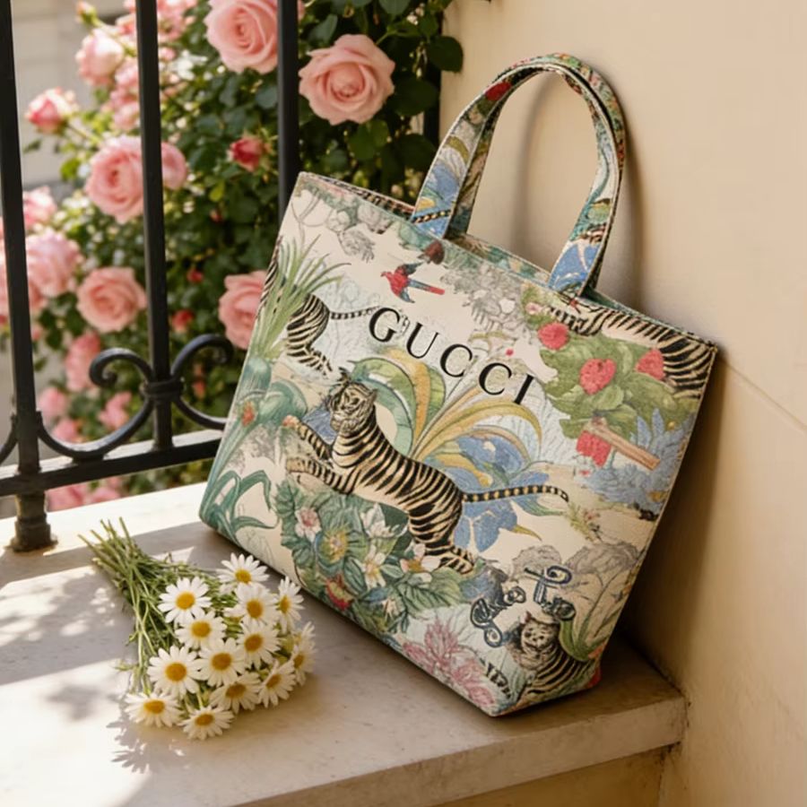 Gucci Gucci’s bag Tiger Print  - огляд і ціна Luxury Bags Gucci