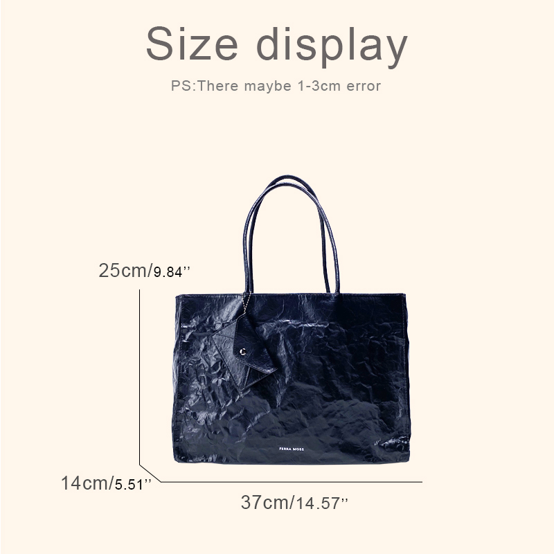 Korean Casual Kraft Paper Tote - огляд і ціна Luxury Bags Collection