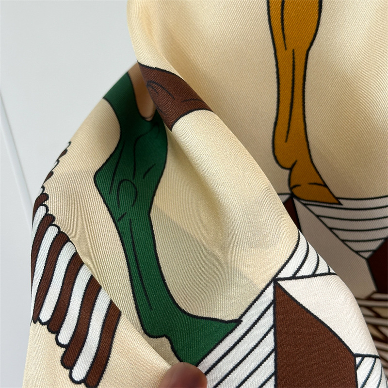 Twill Silk Scarf 135CM Women H - огляд і ціна Luxury Bags Design