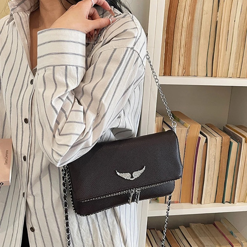 French-style Wing Square Bag f - огляд і ціна Luxury Bags White