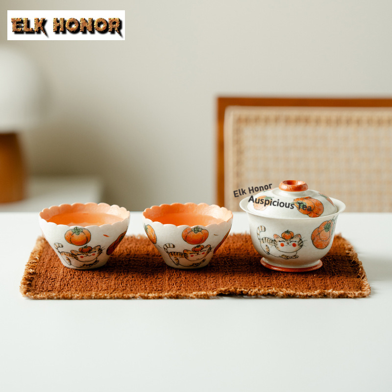 Hand-painted Persimmons Travel - огляд і ціна Luxury Bags Hand Painted