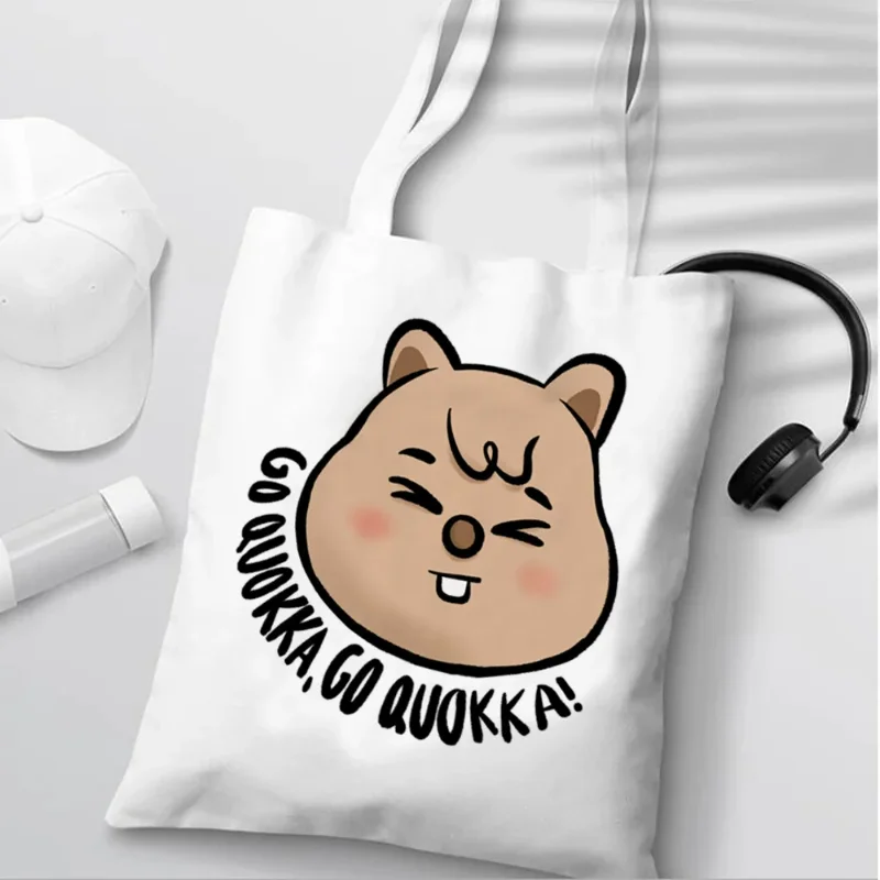 Go Quokka Print Large Capacity - огляд і ціна Luxury Bags White