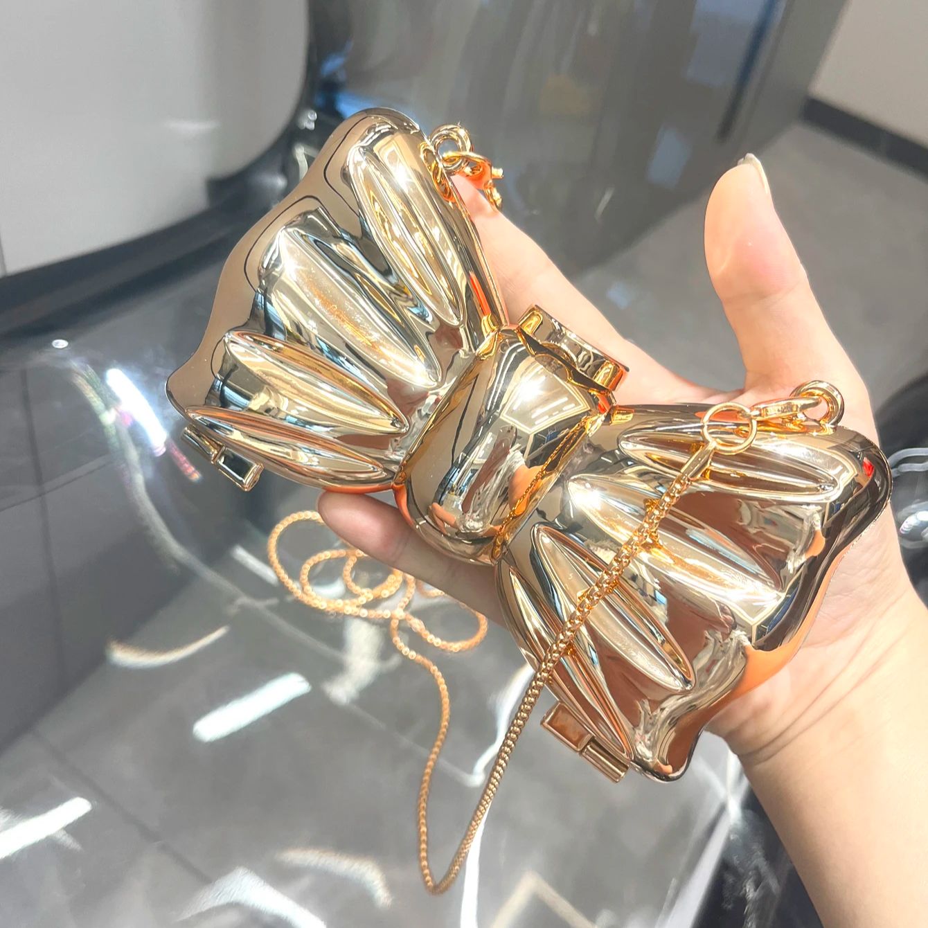 Golden Evening bag  Purses and - огляд і ціна Luxury Bags Design