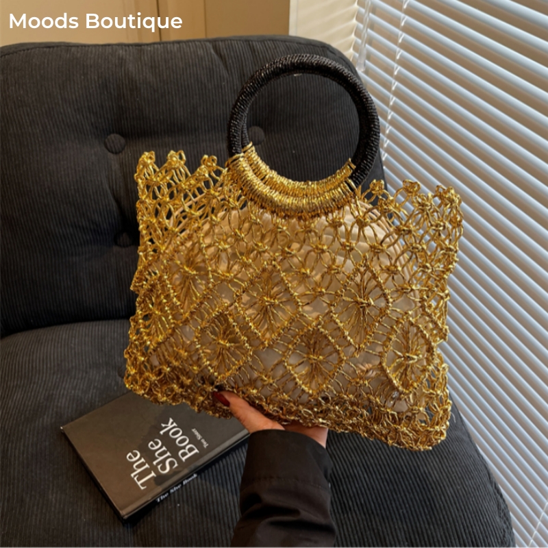 MOODS Handmade Woven Design Ro - огляд і ціна Luxury Bags Consignment
