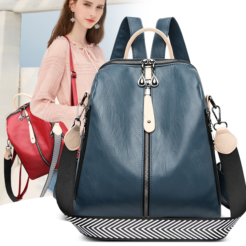 Fashion Backpack Women Soft Le - огляд і ціна Luxury Bags White