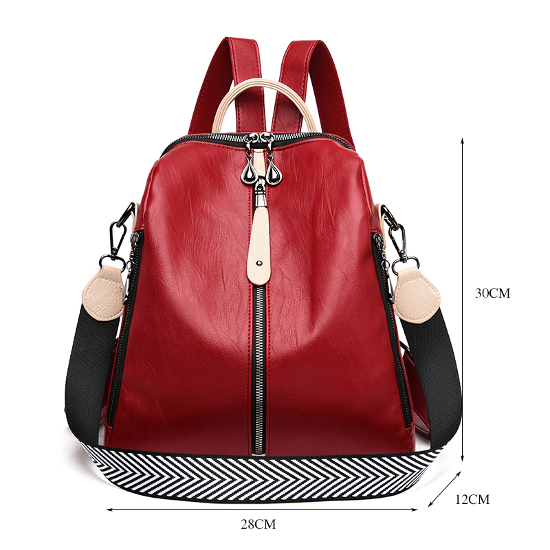 Fashion Backpack Women Soft Le - огляд і ціна Luxury Bags White