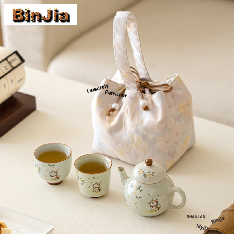 Hand Painted Osmanthus Kitten  - огляд і ціна Luxury Bags Hand Painted