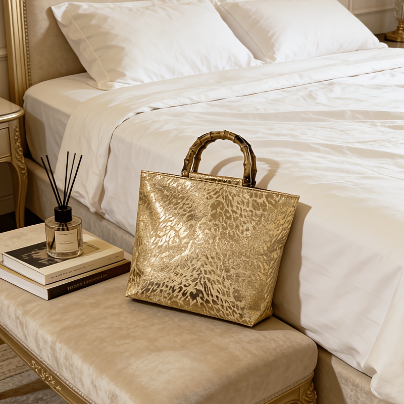 Light luxury metallic gold jac - огляд і ціна Luxury Bags Collection