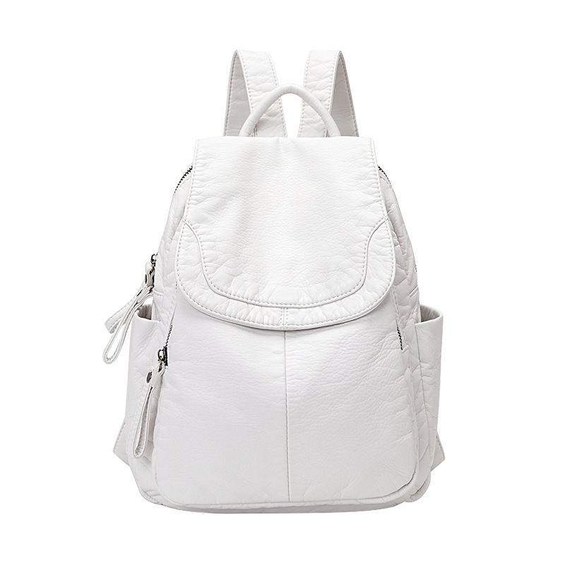 Women's Backpack White Washed  - огляд і ціна Luxury Bags White
