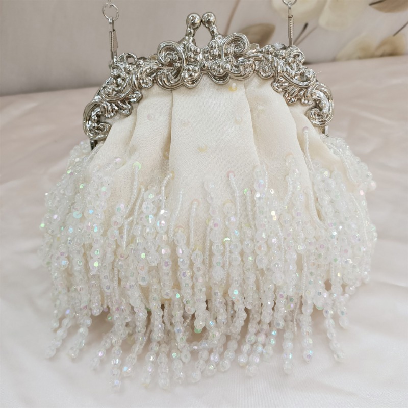 Elegant Bride Bags Vintage Tas - огляд і ціна Luxury Bags White
