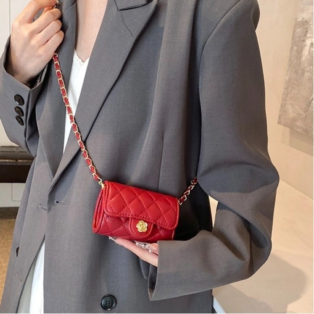 Fahsion Mini Shoulder Bag PU L - огляд і ціна Luxury Bags White