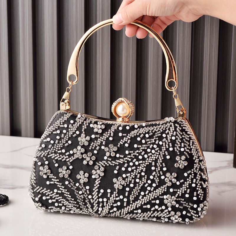 Black Handbag Beading Vintage  - огляд і ціна Luxury Bags In China Wholesale