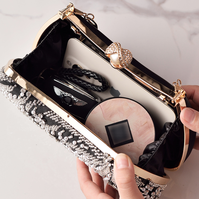 Black Handbag Beading Vintage  - огляд і ціна Luxury Bags In China Wholesale