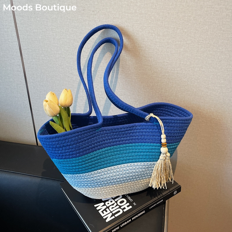 Cotton Rope Woven Design Shoul - огляд і ціна Luxury Bags Consignment