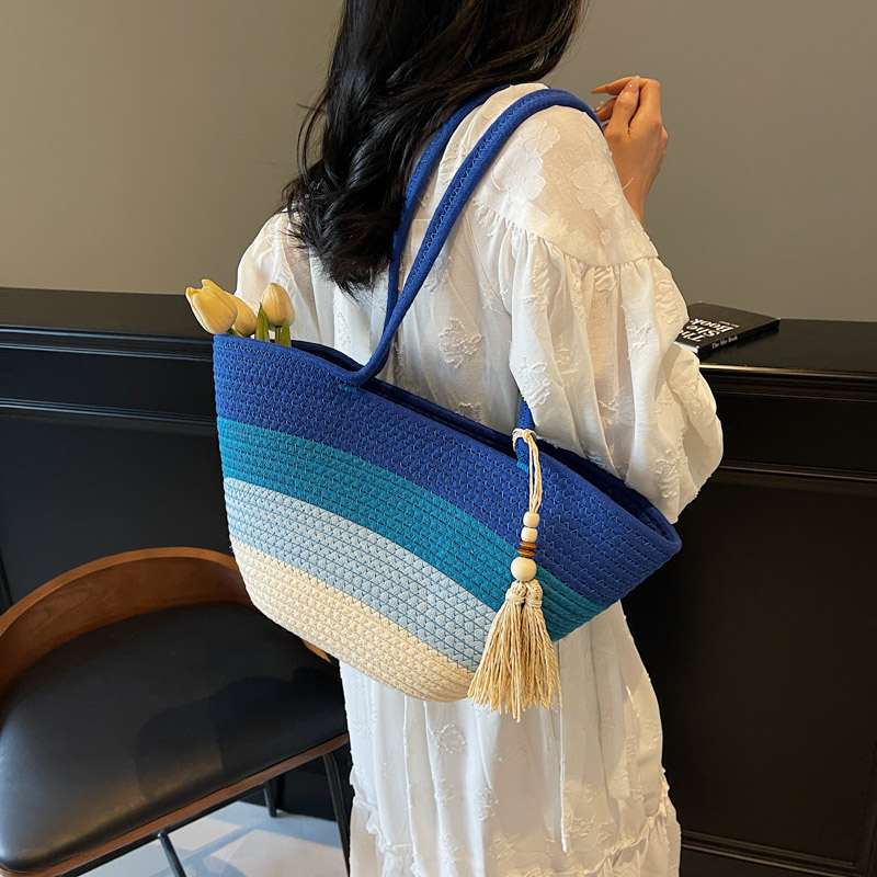 Cotton Rope Woven Design Shoul - огляд і ціна Luxury Bags Consignment