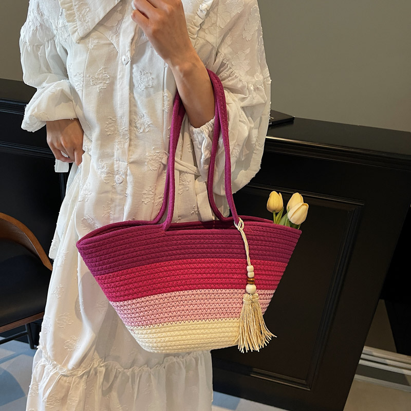 Cotton Rope Woven Design Shoul - огляд і ціна Luxury Bags Consignment