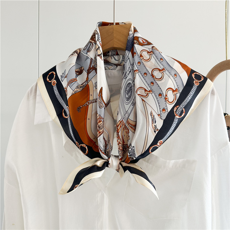 Summer Silk Scarf Women Soft S - огляд і ціна Luxury Bags Design