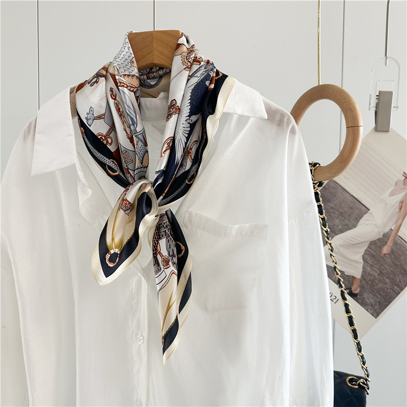 Summer Silk Scarf Women Soft S - огляд і ціна Luxury Bags Design