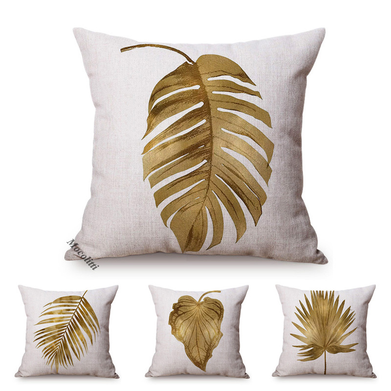 Golden Leaf Style Cotton Linen - огляд і ціна Luxury Bags Hand Painted