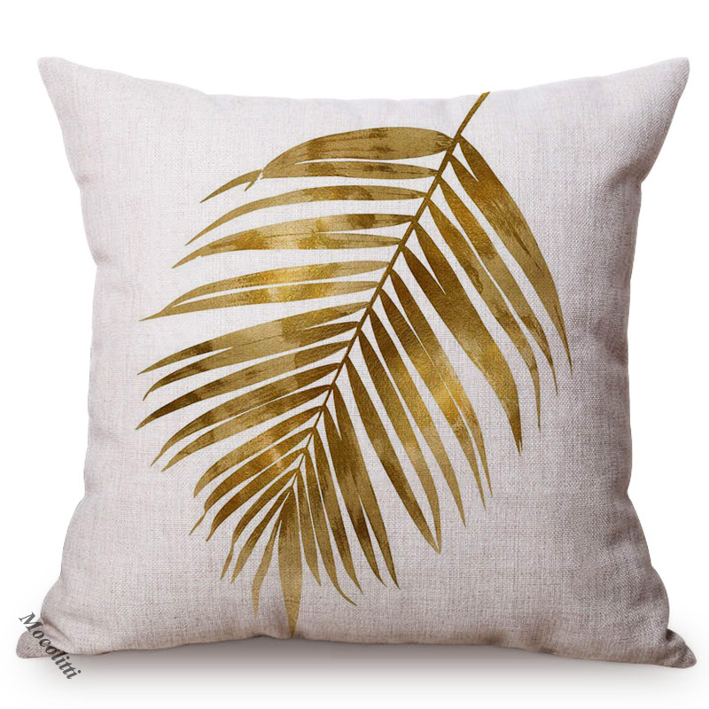 Golden Leaf Style Cotton Linen - огляд і ціна Luxury Bags Hand Painted