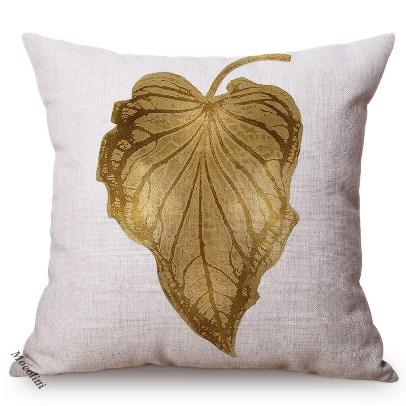 Golden Leaf Style Cotton Linen - огляд і ціна Luxury Bags Hand Painted
