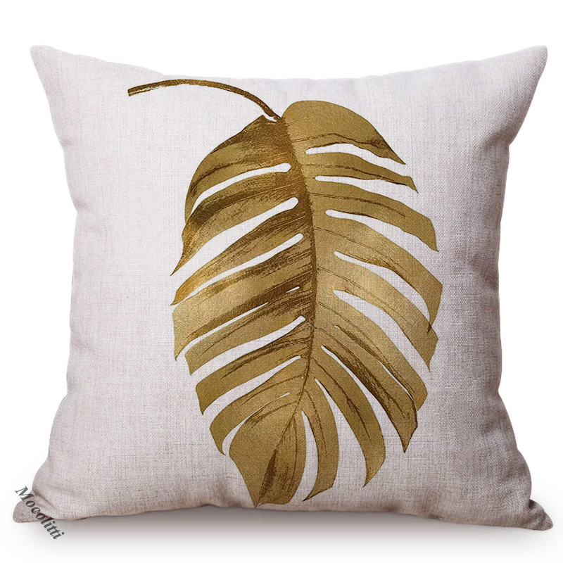 Golden Leaf Style Cotton Linen - огляд і ціна Luxury Bags Hand Painted