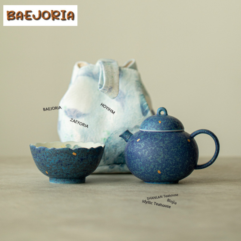 Hand-painted Blue Butterfly Tr - огляд і ціна Luxury Bags Hand Painted
