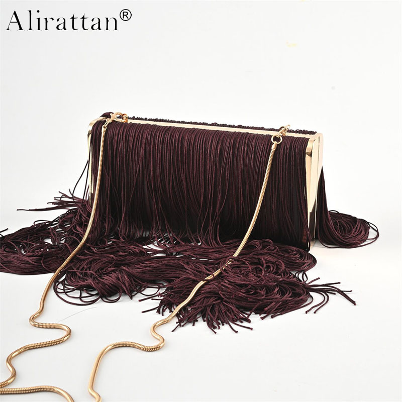New Long Tassel Handmade Eveni - огляд і ціна Luxury Bags Storage