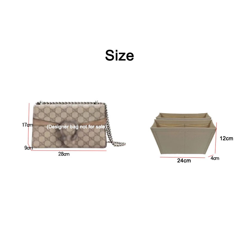 Bag Organizer Insert Liner 1 P - огляд і ціна Luxury Bags Gucci