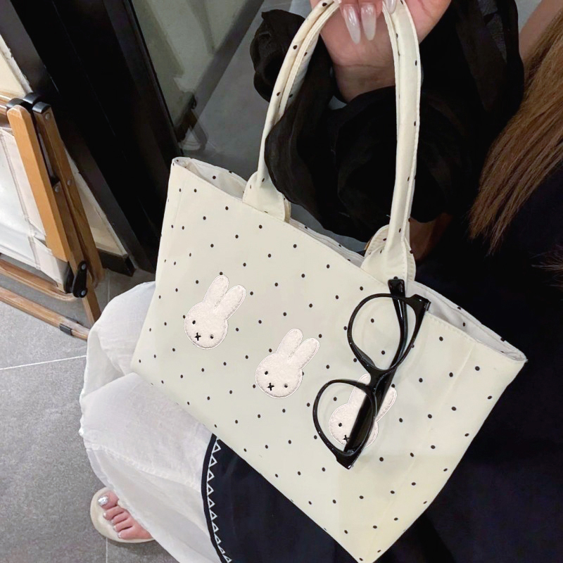 Miffy Kawaii Black & White Pol - огляд і ціна Luxury Bags White