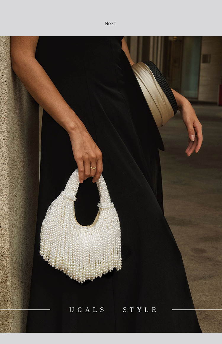 Design Handle Pearl Evening Cl - огляд і ціна Luxury Bags Collection
