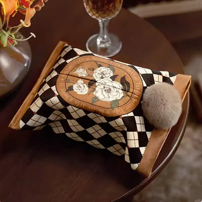 Light Luxury Tissue Box, Retro - огляд і ціна Luxury Bags Hand Painted