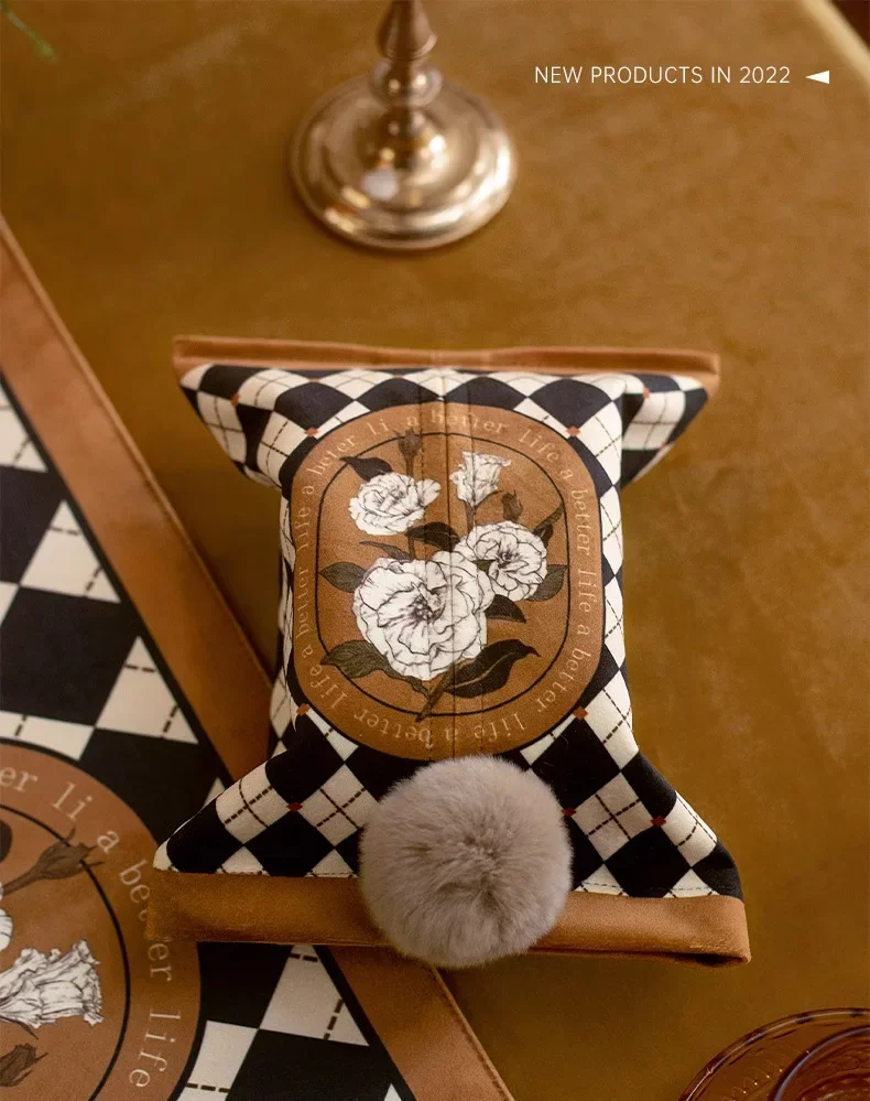 Light Luxury Tissue Box, Retro - огляд і ціна Luxury Bags Hand Painted