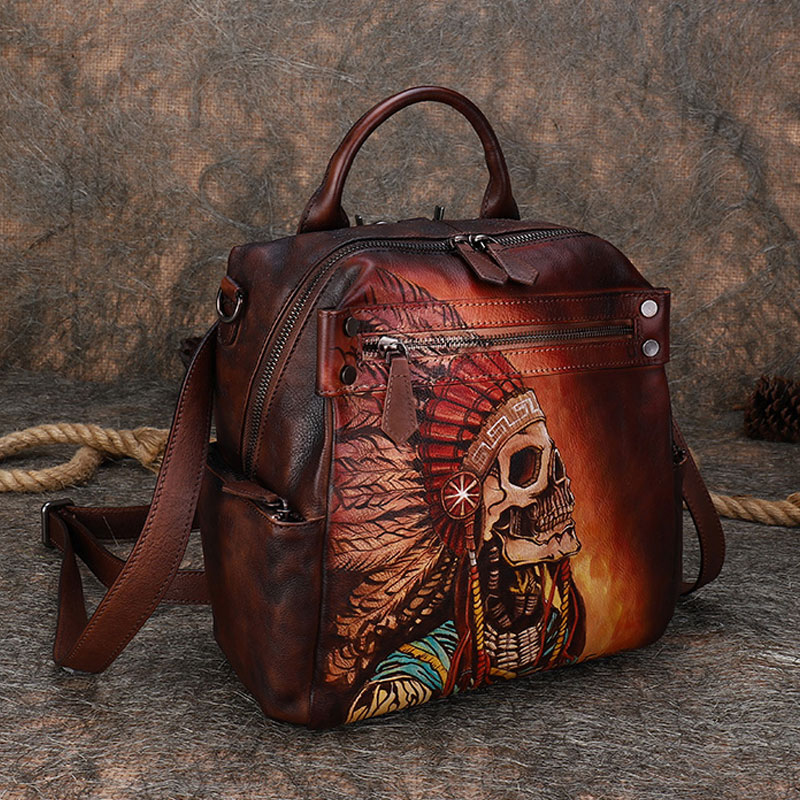 2026 New Luxury Fashion Leathe - огляд і ціна Luxury Bags Hand Painted